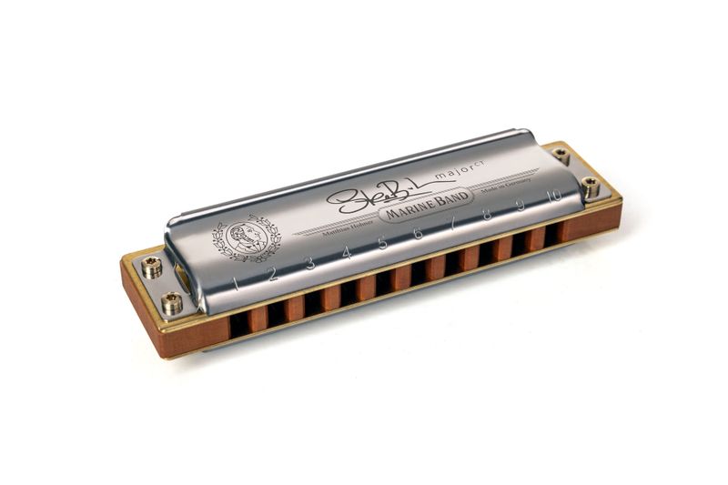 Hohner Steve Baker Signature Series Marine Band Harmonica G MAJOR Country T