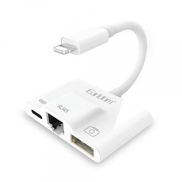 Earldom Lightning RJ45 USB 3.0 Plug And Play ET-OT53