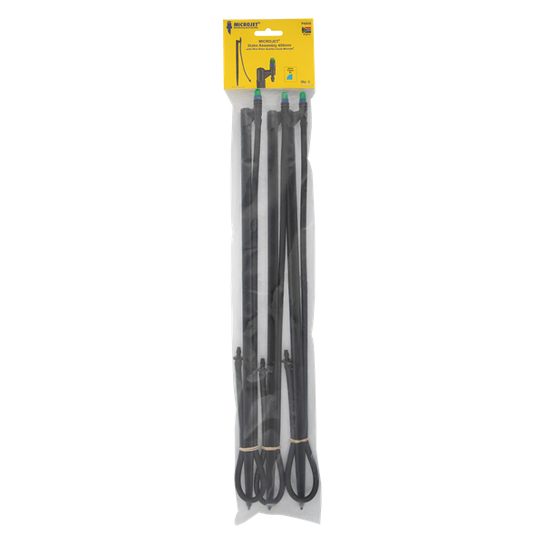 Microjet - Slimstake Assembly 450mm - Blue Base 90 degree Cap - 3 Pack