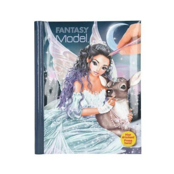 top model drawing book with led and sound