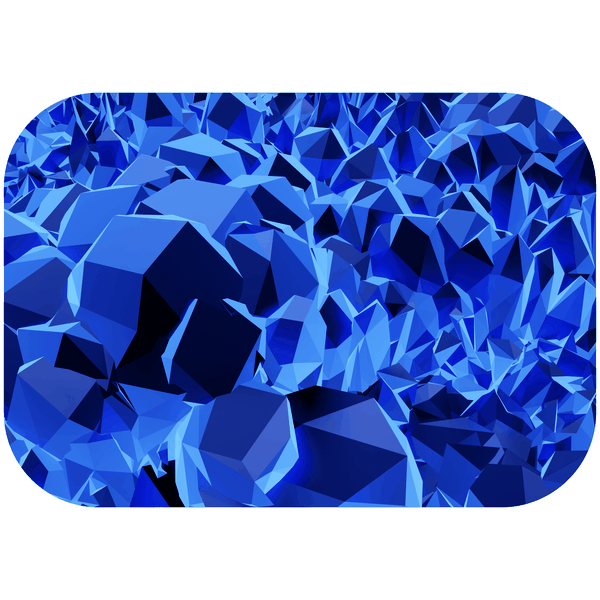 3D Blue Printed Mouse Pad image