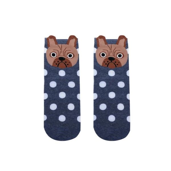 SoGood-Candy - Socks - Polka Dot Pug