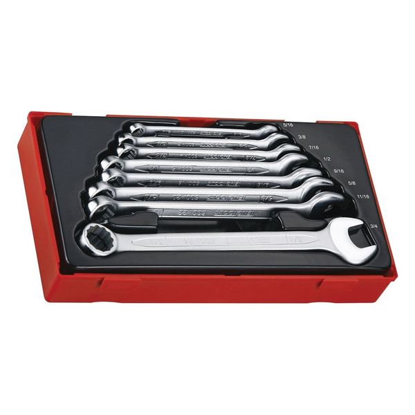 TengTools - AF Combination Spanner Set, 8 Piece - TT3592
