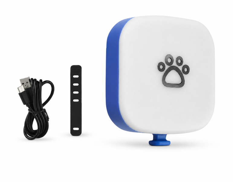 Rechargeable Dog LED Safety Light Clip-On Pet Collar Light 7 Colors
