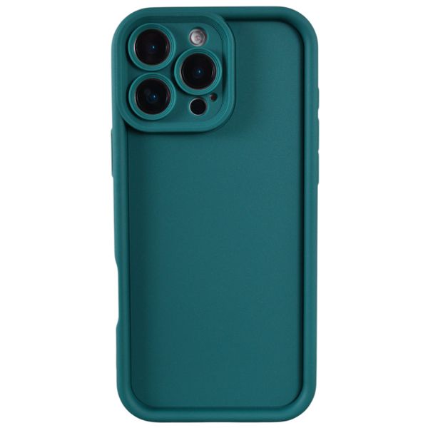 Bubble Edge Phone Case with Pro Cam Compatible with Iphone 16 Pro - Bright Red