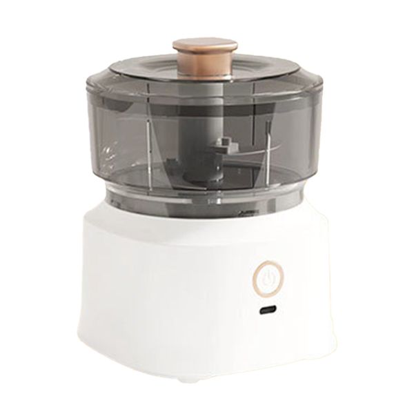 Electric Meat Chopper Grinder Blender Blades Efficient Food Blender White