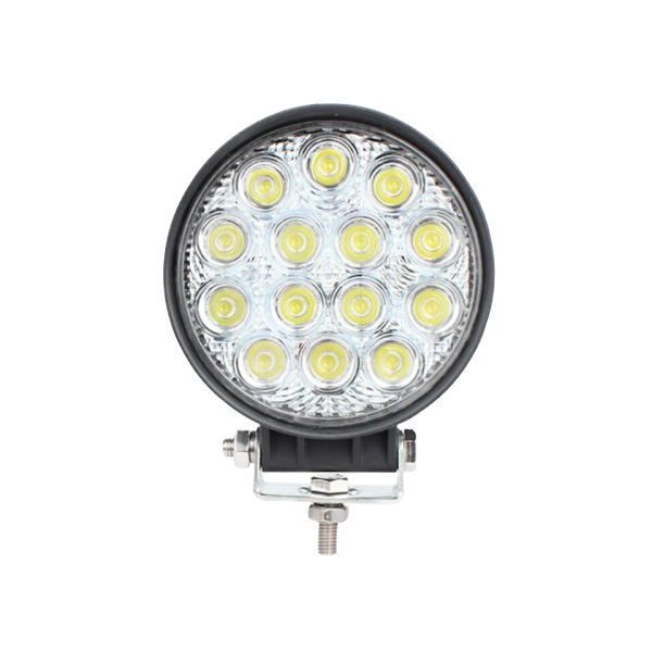 1 Pcs 42W Round LED Work Light For Off-Road ATV UTV