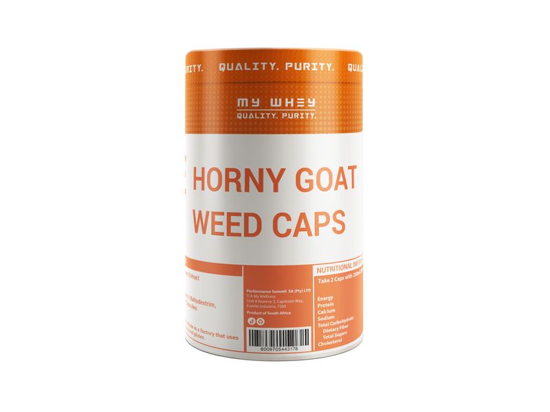My Whey Horny Goat Weed 120 Caps (Epimedium Sagittatum)