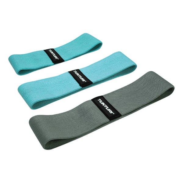 Tunturi Textile Resistance Band Set, 3 Pieces