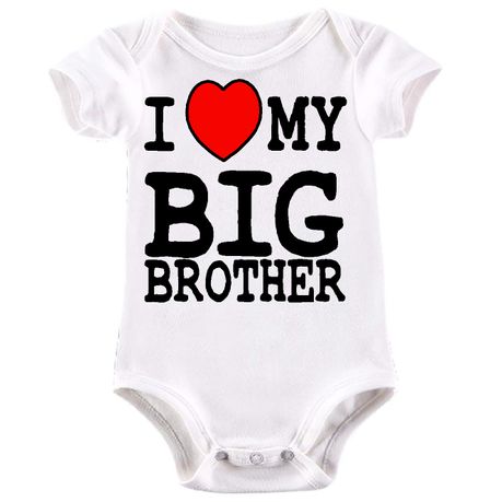 i love my big brother onesie