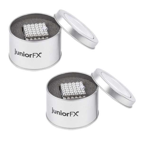 JuniorFX 5mm Magnetic Balls - Silver - 432 Pieces