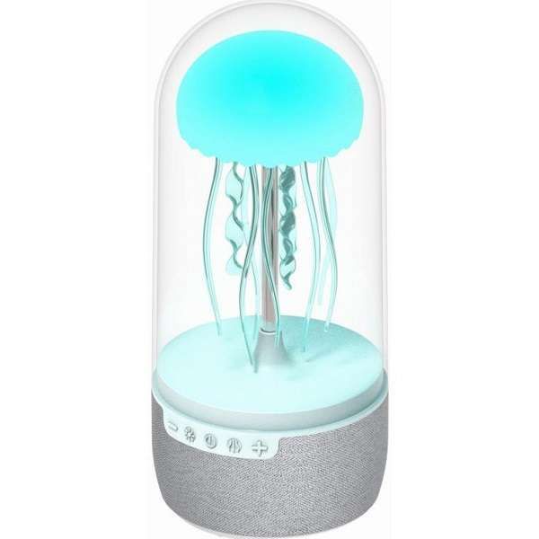 2-in1 LED Rechargeable Jellyfish Lamp &amp; Speaker