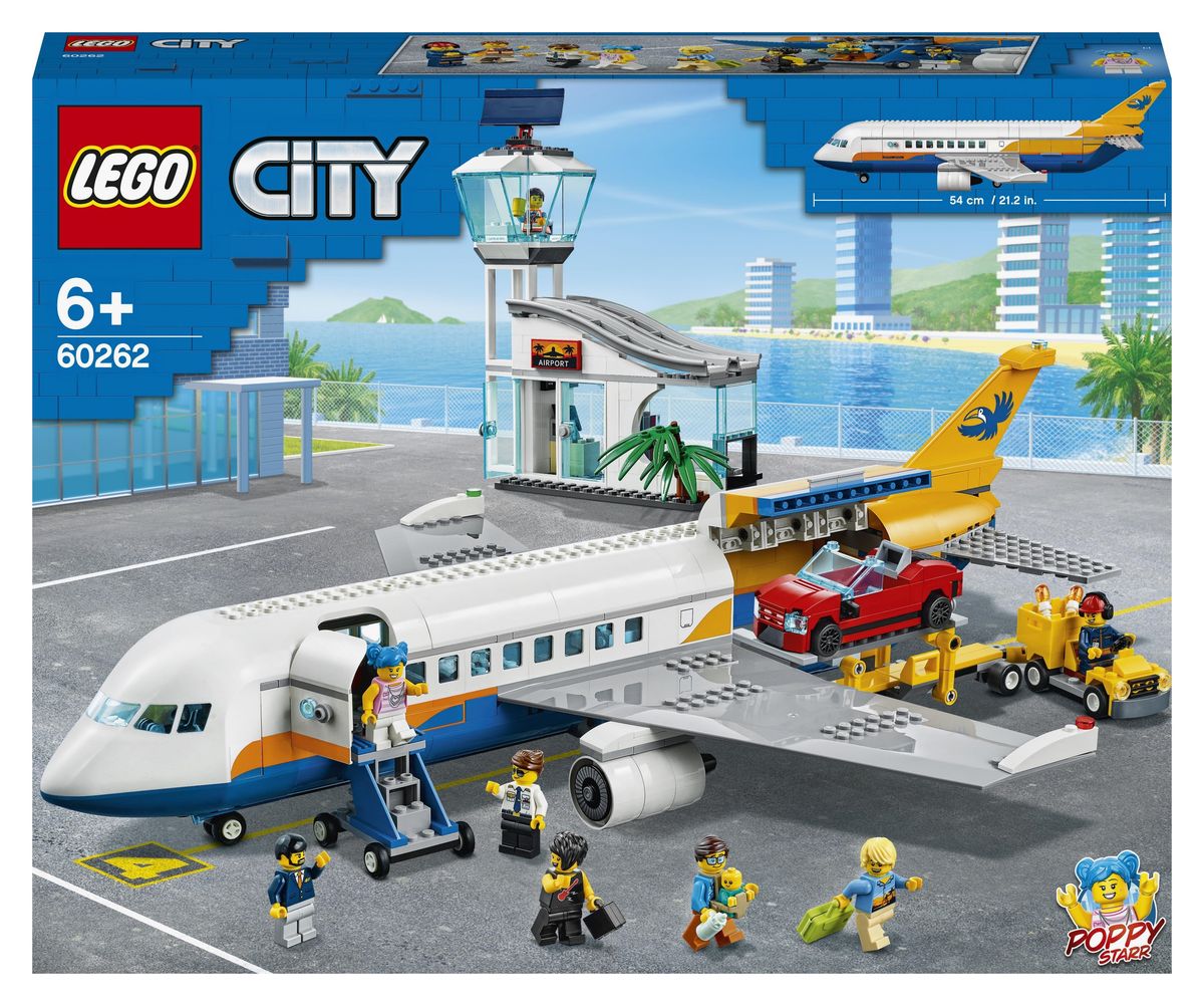 LEGO® City Airport Passenger Airplane - 60262 | Buy Online in South ...