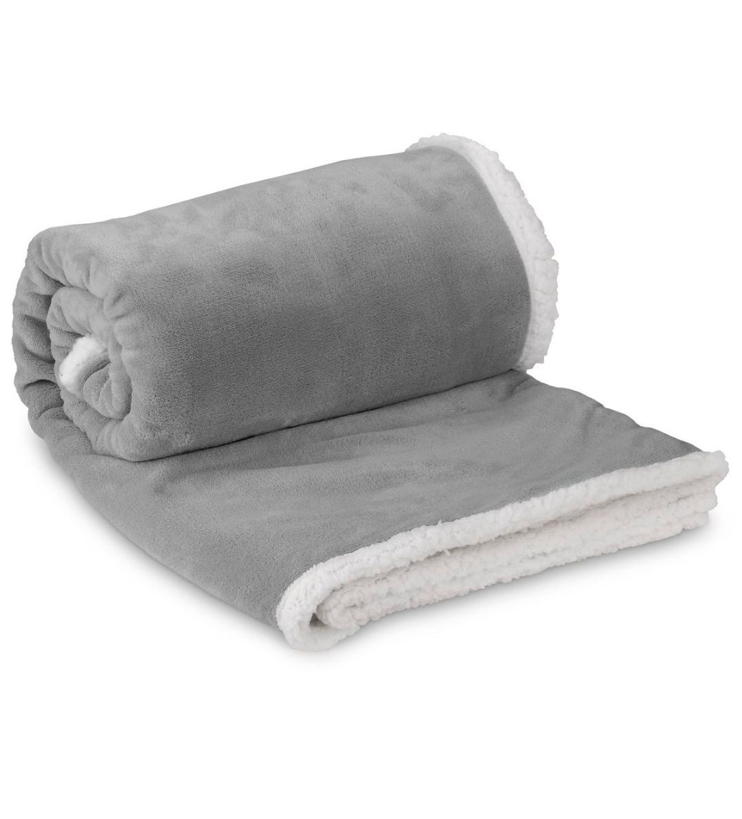 King Sherpa Blanket Grey Shop Today. Get it Tomorrow!