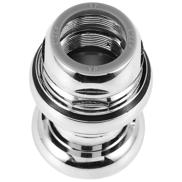 22.2Mm Bicycle Headset 1 Inch Fixed Gear Racing Bike Headset Silver