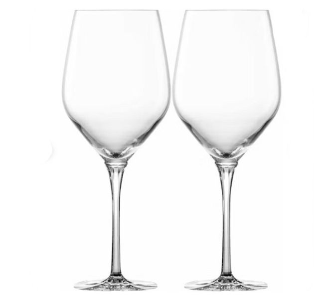 Elegant Design Wine Long Crystal-Clear Glasses 600ml- 2 Pack
