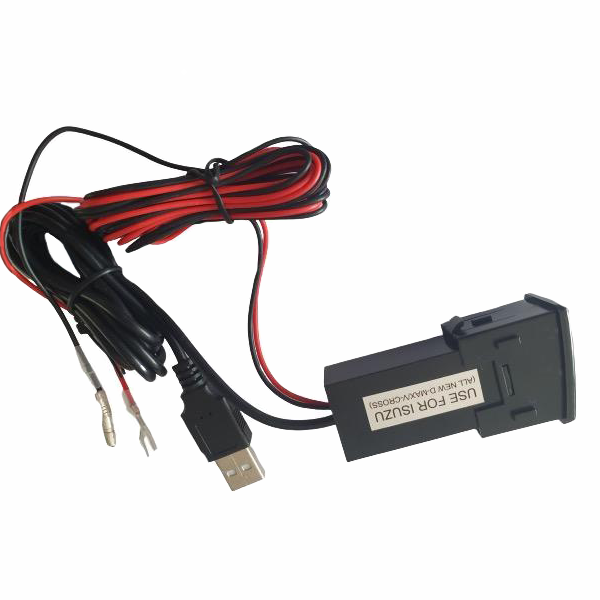 3.1A Double USB (Charging) with Audio (USB Music Extension) for Isuzu Dmax