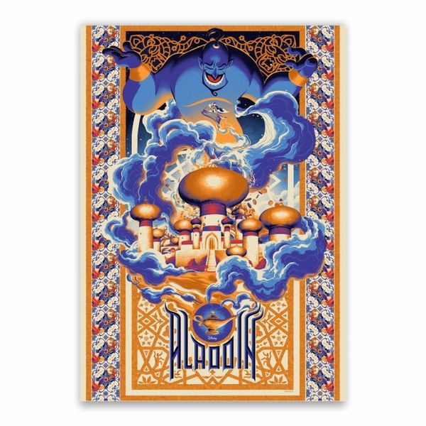 Aladdin Movie Decorative Poster - A1