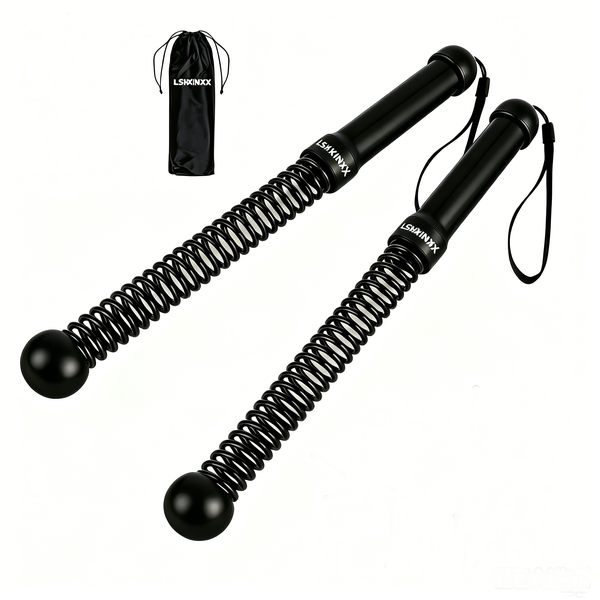 Weighted Ropeless Battle Ropes, Heavy Duty Portable Cordless Battle Ropes