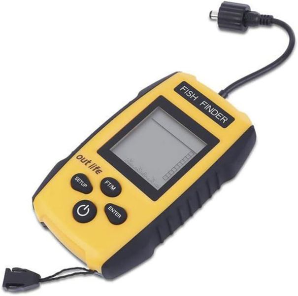 Alarm Transducer Water Fishing Finder Depth Echo Detector Sensor
