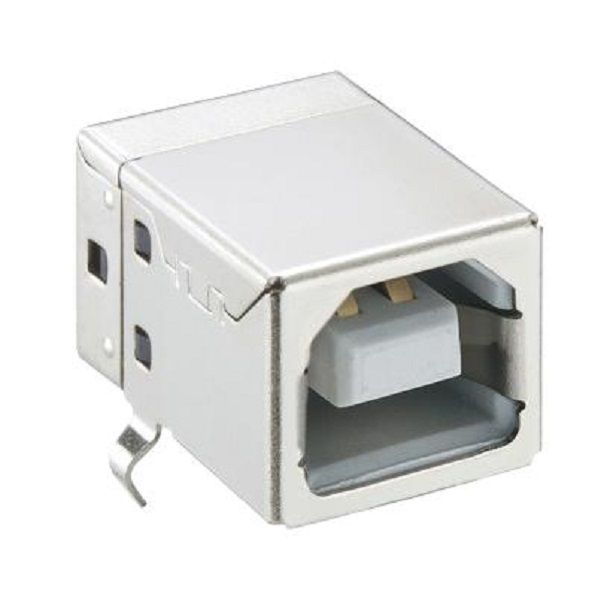 Lumberg (2411 06) USB Connector, USB Type B, USB 2.0, Receptacle