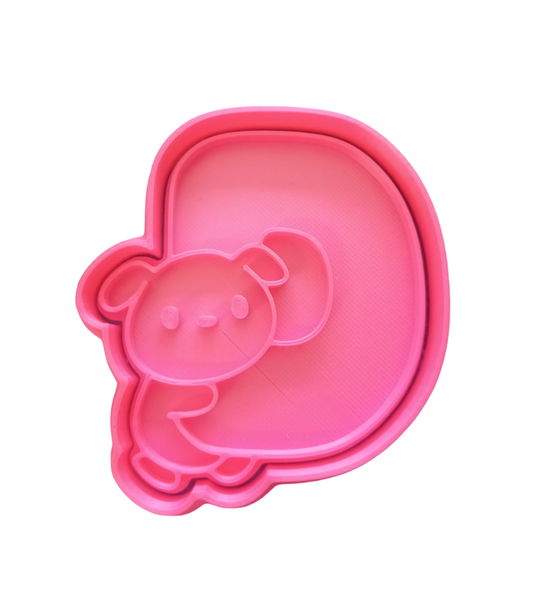 Cute Letter D image