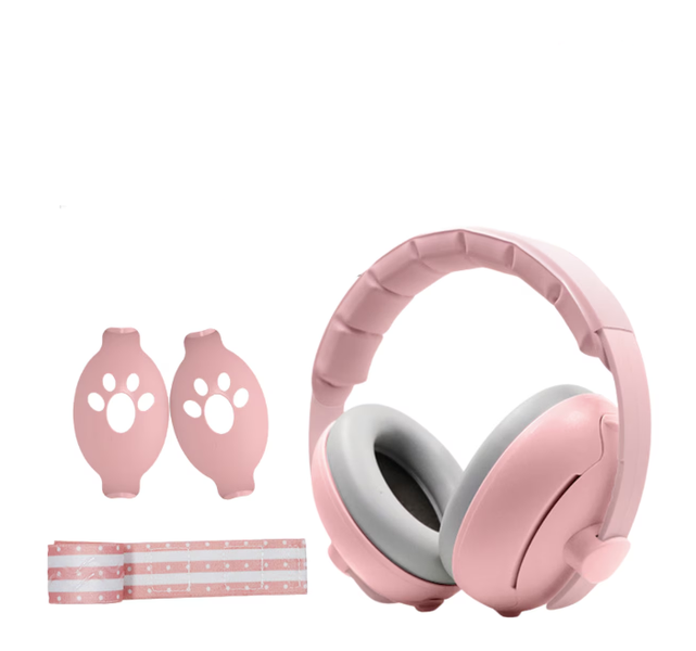 Combination Ear Muffs, Slip-resistant, For Hearing Protection