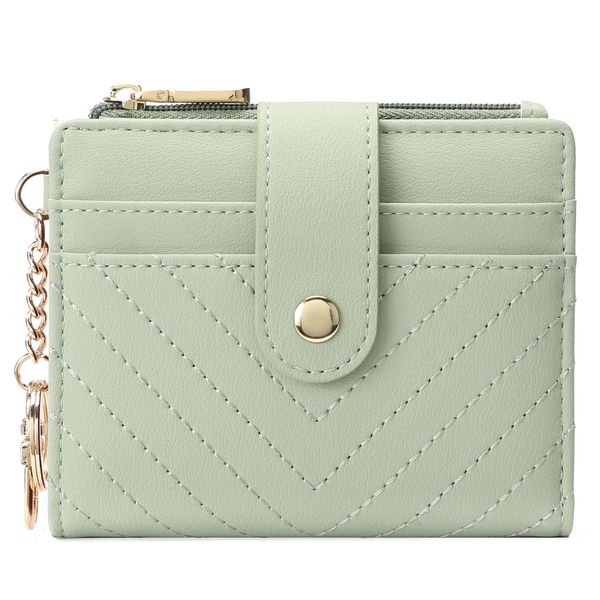 Women's Ultra-Thin Bi-Fold PU Leather ID Wallet