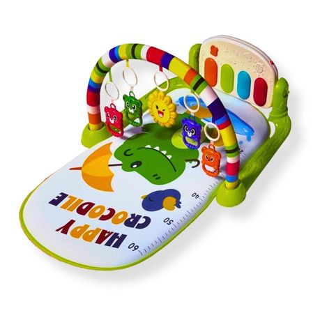 Bright starts cuddly crocodile best sale play mat