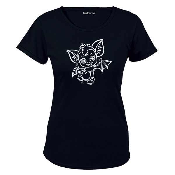 Cute Bat Halloween Ladies - T-Shirt