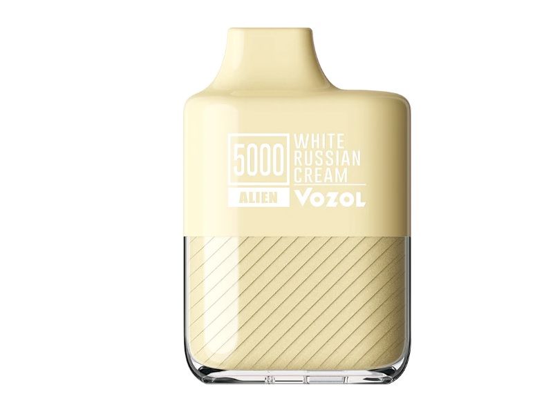 VOZOL Alien 5000 Disposable Vape White Russian Cream Flavor Buy Online in South Africa