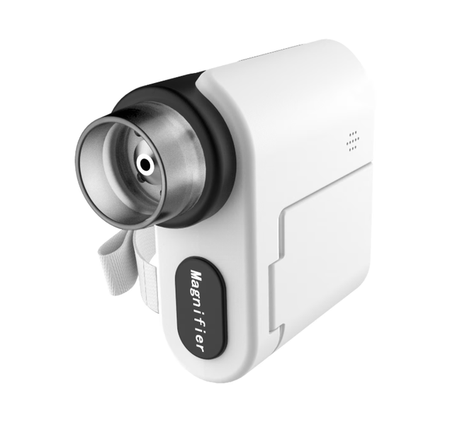 Portable Digital Microscope for Children, 1200mAh Battery, White