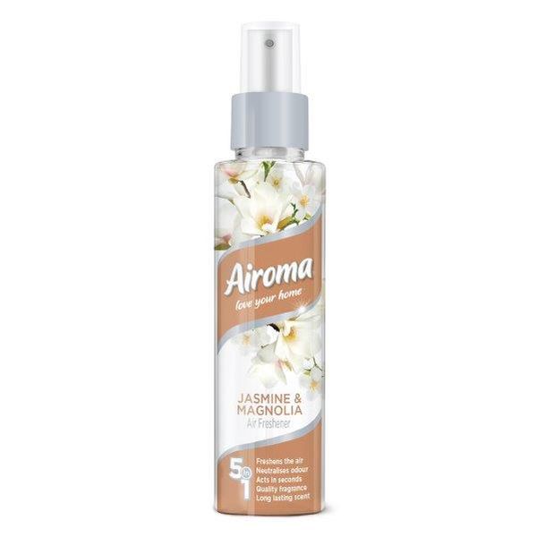 Airoma Jasmine &amp; Magnolia Scented Odour Control Spray 150ml