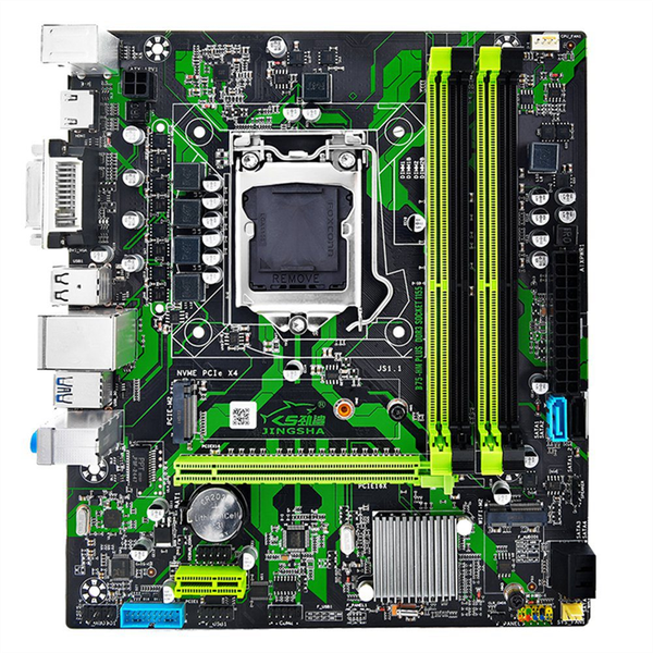 JINGSHA B75-HM Desktop Motherboard LGA1155 Supports DDR3 M.2 NVME