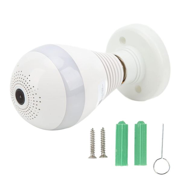 Loveday 5k HD Light Bulb Camera Cloud Storage Alarm Notification