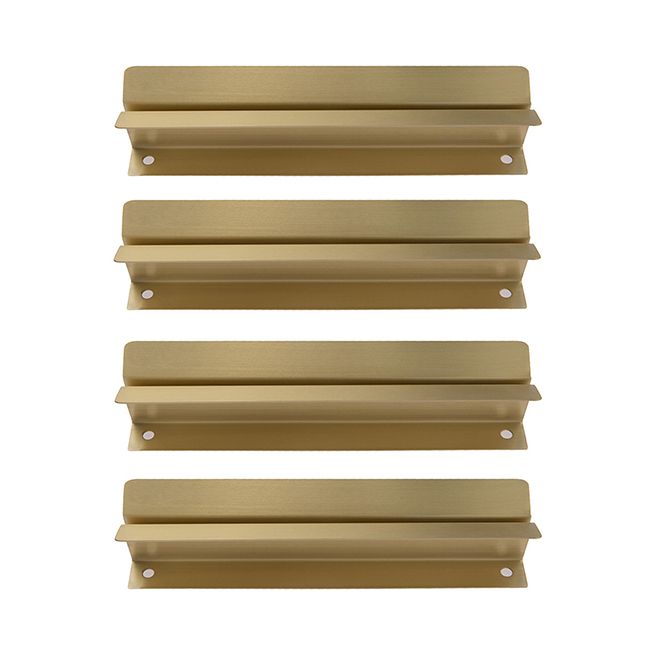 Trendy Taps Premium Quality Minimalist Medium Brass Cabinet/Drawer Handle