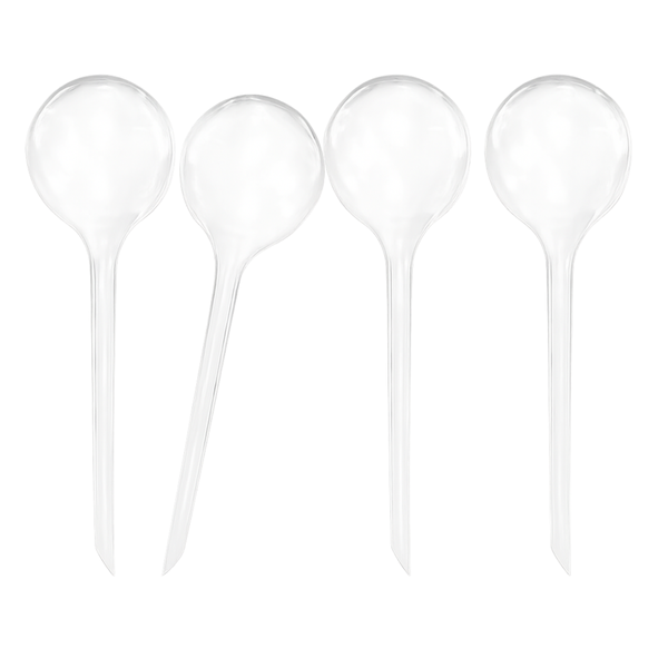 4 Pack Self Watering Automatic Plastic Globes, Indoor &amp; Outdoor