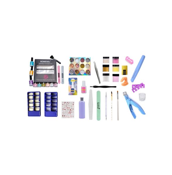 Acrylic and Dipping Powder Starter Kit 005 - 50 Pieces.