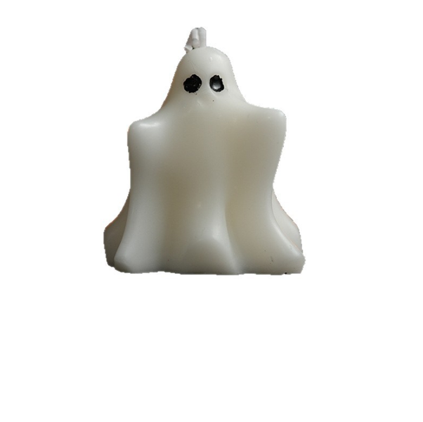 Halloween Premium Ambience Ghost Candle with Smokeless Fragrance