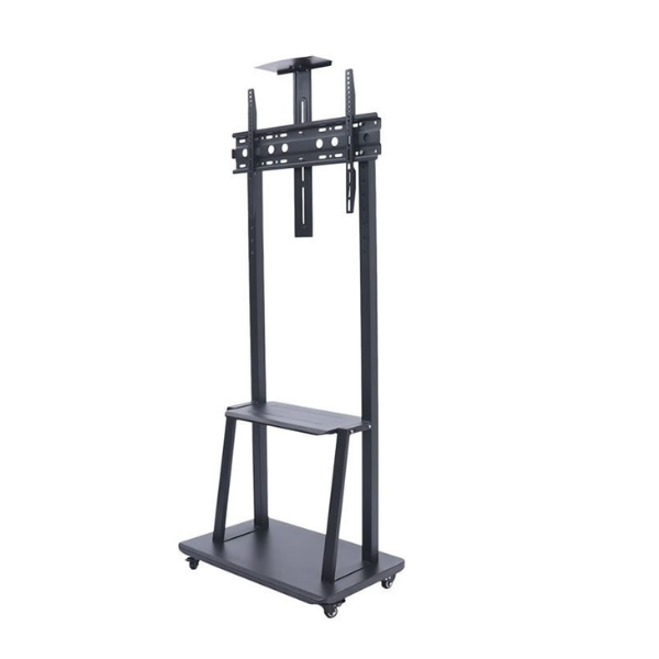 Millside Craft Adjustable Mobile TV Stand with Wheels