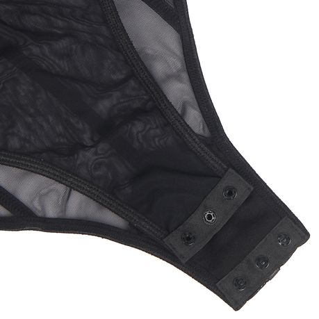 Women Plus Size Metal Strap See Through Underwired Bodysuit Lingerie, Shop  Today. Get it Tomorrow!