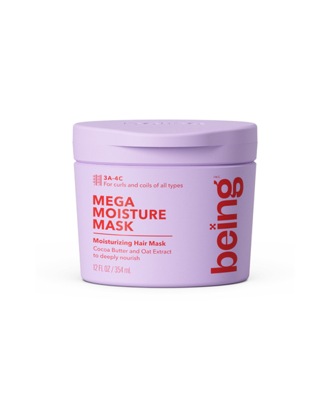 Being Mega Moisture Hair Mask for Curly Hair (3a-3c, 4a-4c) - 354 Ml