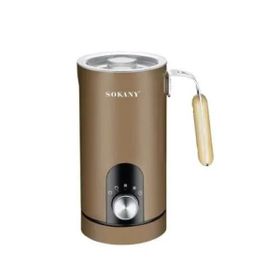 Electric Milk Frother Hot & Cold Foam Maker 600W with Metal Mini