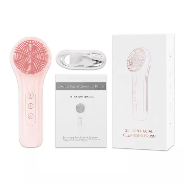 Silicone Facial Cleansing Brush to Remove Blackheads Oily Face Acne Pores