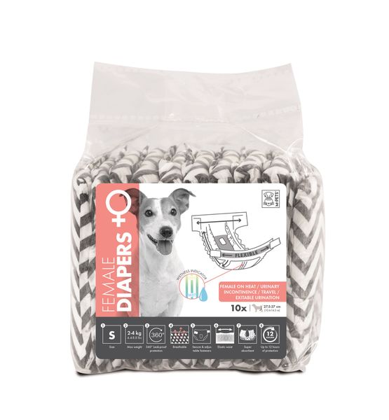 M-Pets Female Dog Diapers - Small