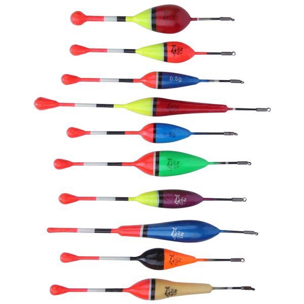 10 Pieces Pot Belly Fishing Float Bobbers