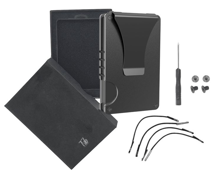 Secure Your Cards and Cash with Our 2-in-1 RFID Blocking Metal Wallet