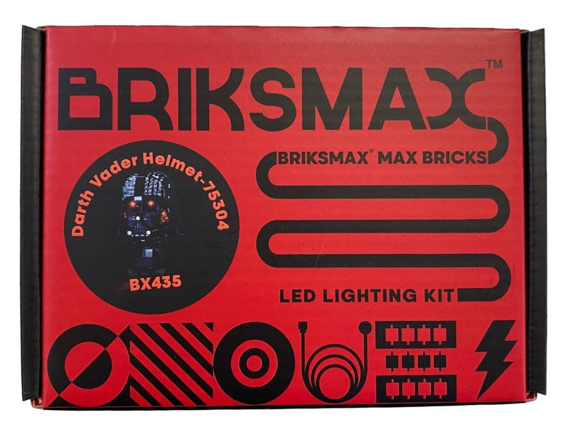 BRIKSMAX - Light Set For Lego 75304 Darth Vader Helmet