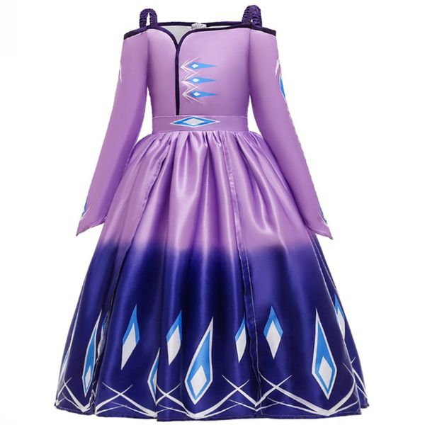 Winter Wonderland Purple Princess Dress
