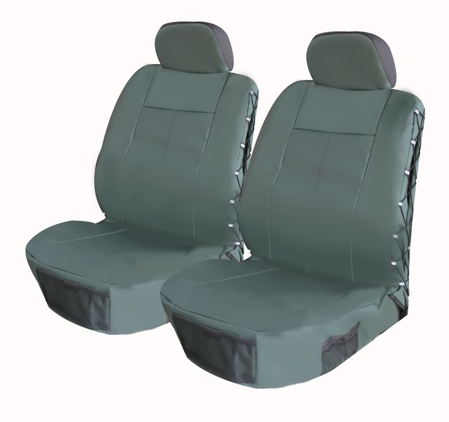 ACA Auto - Safari 4 Piece Front Seat Cover Set - Green